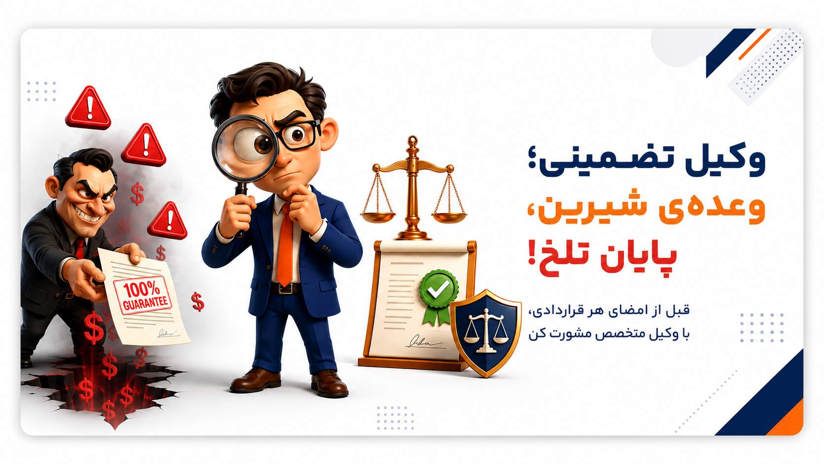 وکیل کیفری تضمینی